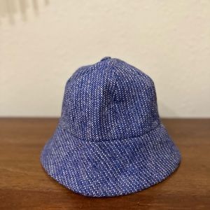 vintage Hanna Hats tweed walking hat